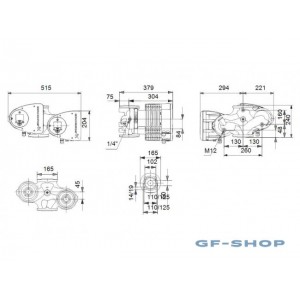 Насос циркуляционный Grundfos MAGNA3 D 50-60 F