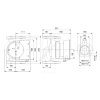 Насос циркуляционный с мокрым ротором MAGNA1 80-60F PN10 1х230В/50 Гц Grundfos 99221410