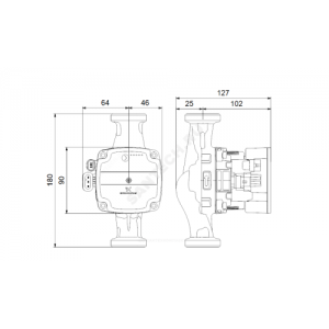 Насос циркуляционный с мокрым ротором ALPHA SOLAR 25-145 180 Grundfos 98989297