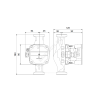 Насос циркуляционный с мокрым ротором ALPHA SOLAR 25-145 180 Grundfos 98989297