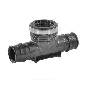 Тройник для PE-X PPSU Дн 20х1/2"х20 ВР Q&E Uponor 1042339